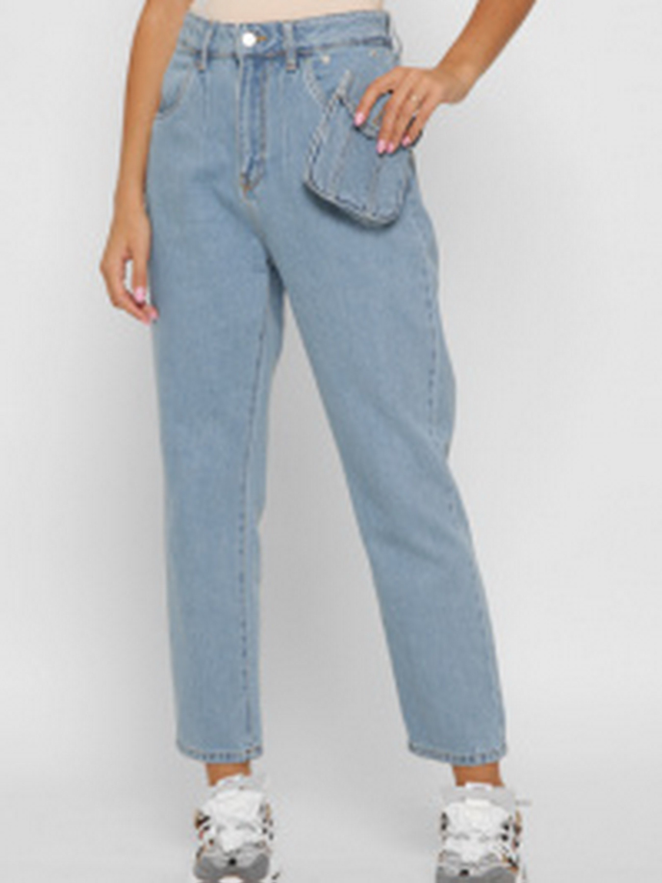 Джинси мом CARICA модель 3181311 Фото