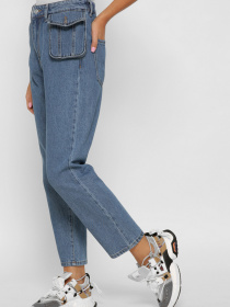 Джинсы мом CARICA модель 318132 Фото