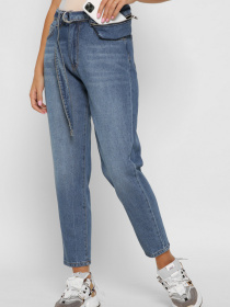 Джинсы мом CARICA модель 318152 Фото