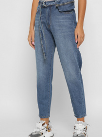 Джинсы мом CARICA модель 318152 Фото