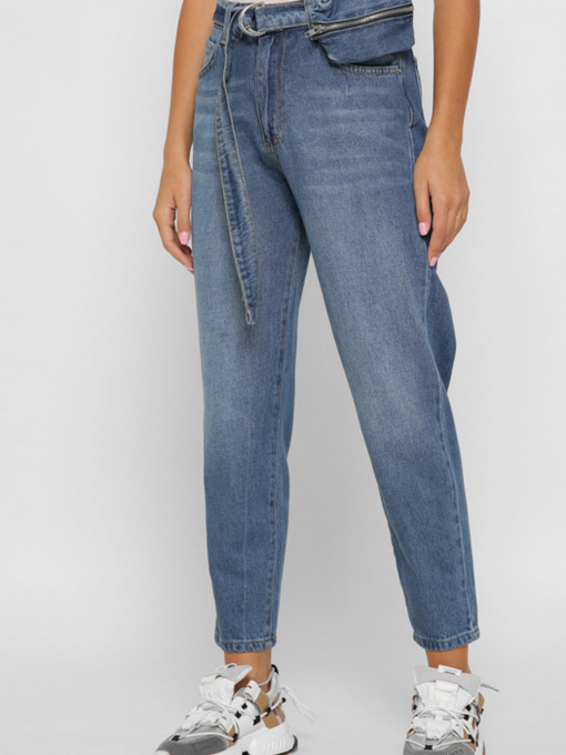 Джинсы мом CARICA модель 318152 Фото