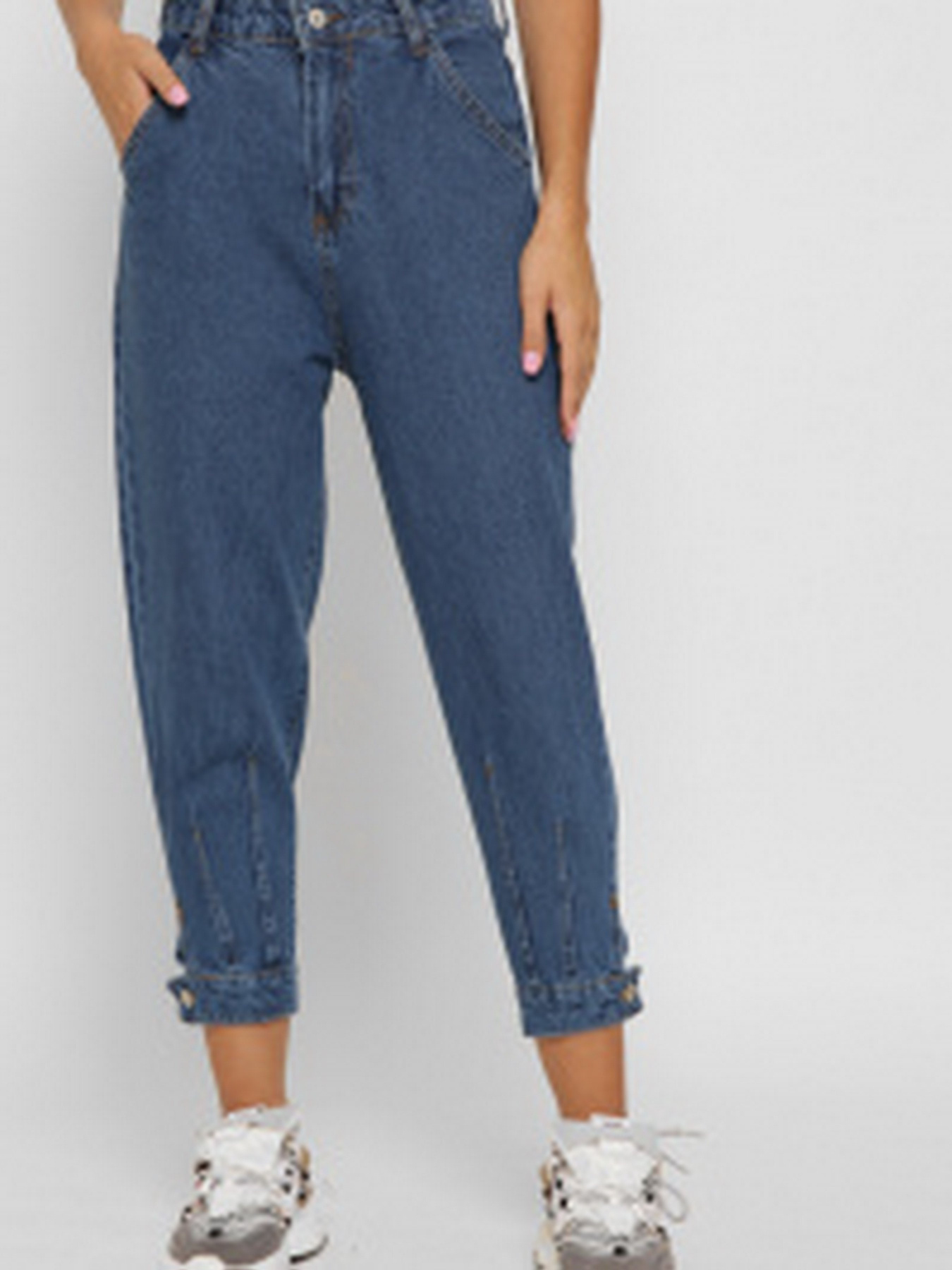 Джинсы мом CARICA модель 318102 Фото