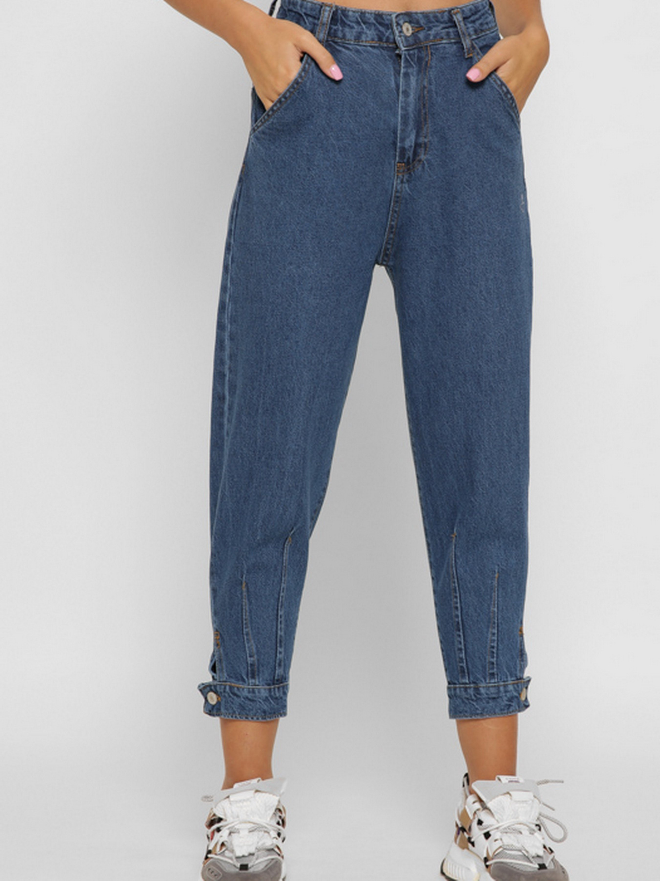 Джинсы мом CARICA модель 318102 Фото