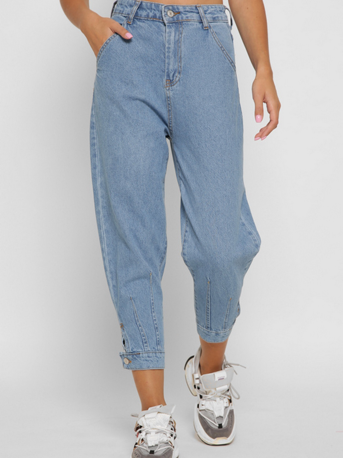 Джинси мом CARICA модель 3181011 Фото