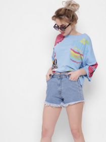 Шорты джинсовые CARICA модель 318452 Фото