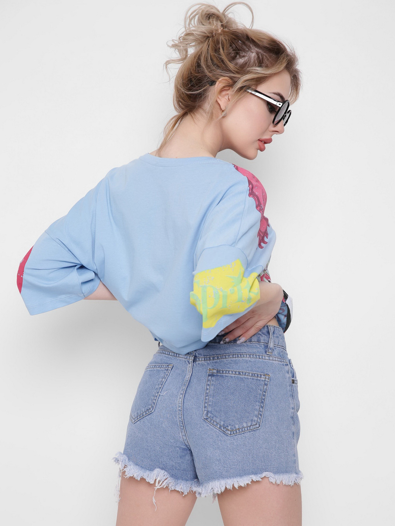 Джинсові шорти CARICA модель 318452 Фото