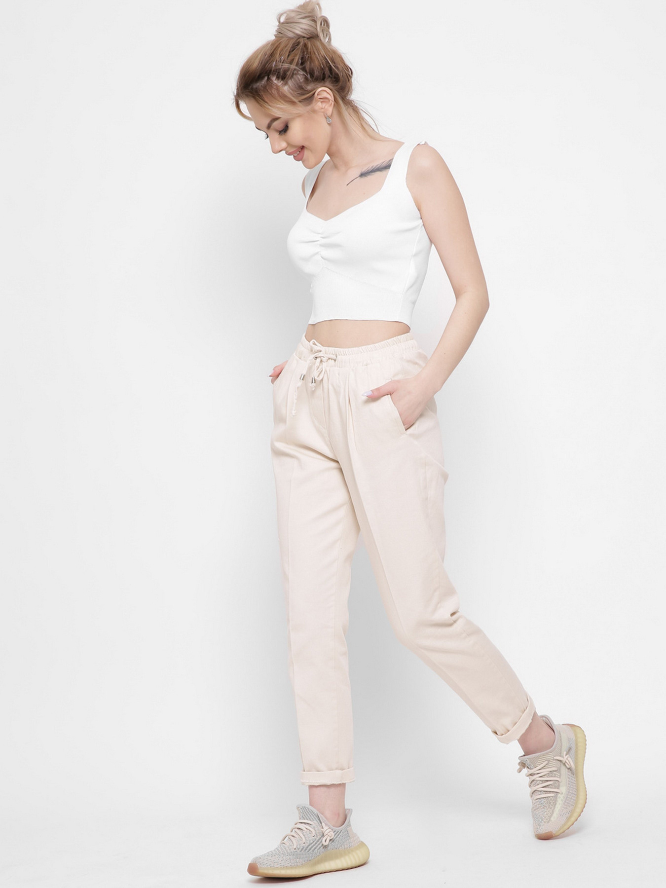 Повседневные штаны CARICA модель 66113 Фото