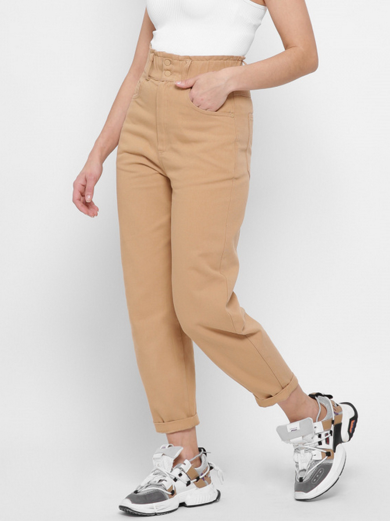 Джинси мом CARICA модель 318886 Фото