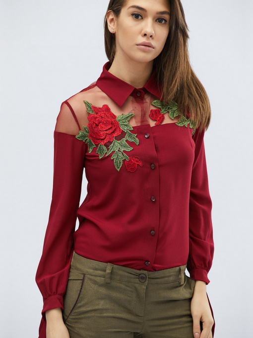 Вышитая рубашка CARICA модель VK761516 Фото