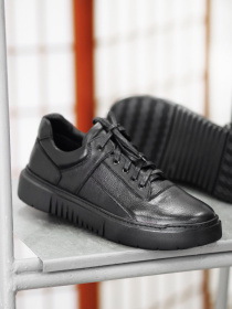 Кеды низкие Legessy модель 030_BLACK_B Фото