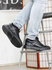 Кеды низкие Legessy модель 030_BLACK_B Фото