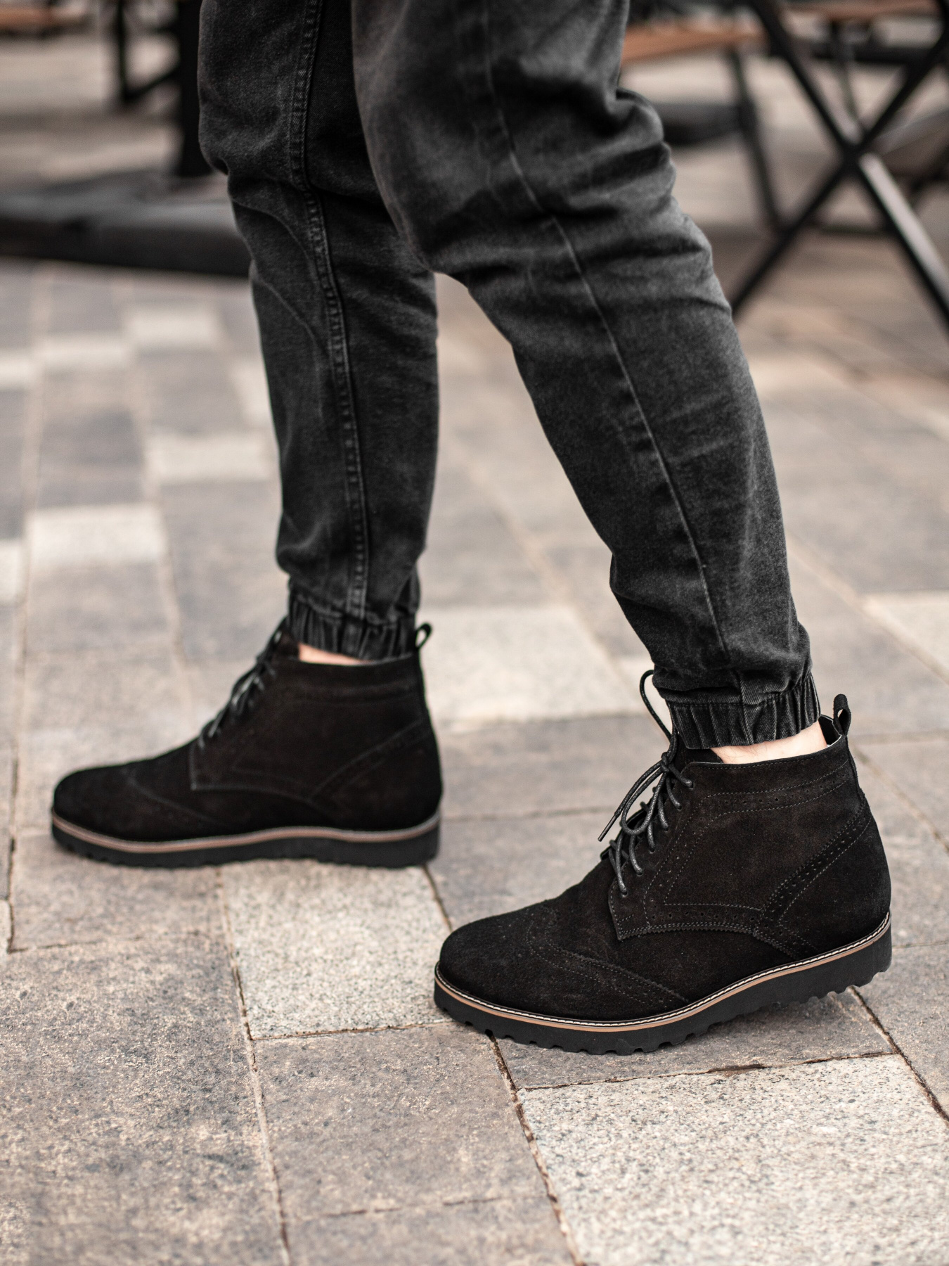 Ботинки Legessy модель CHESTER_BLACK_V_B Фото