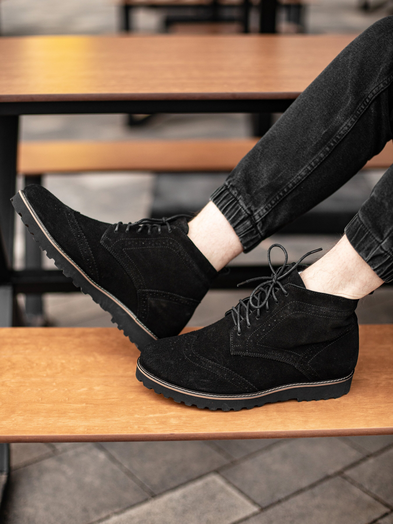 Ботинки Legessy модель CHESTER_BLACK_V_B Фото