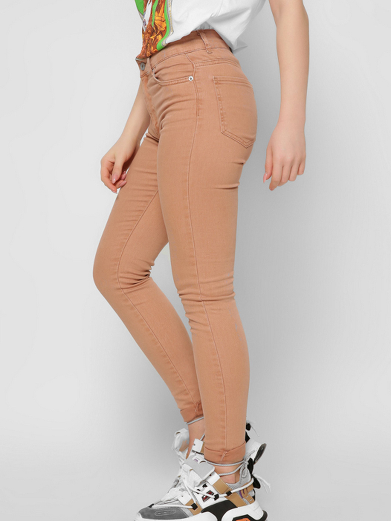 Скинни джинсы CARICA модель 3200227 Фото