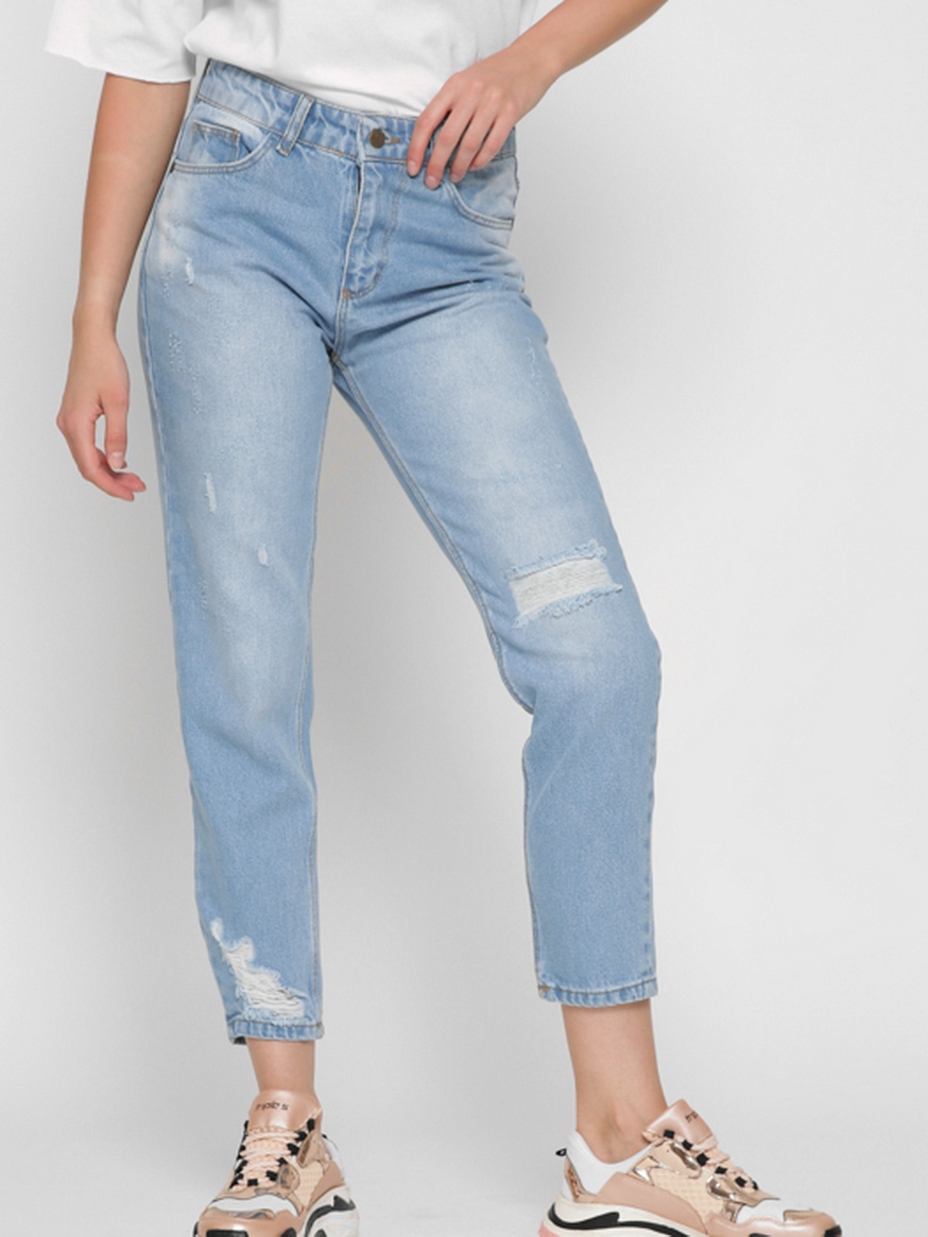 Джинси мом CARICA модель 3201911 Фото