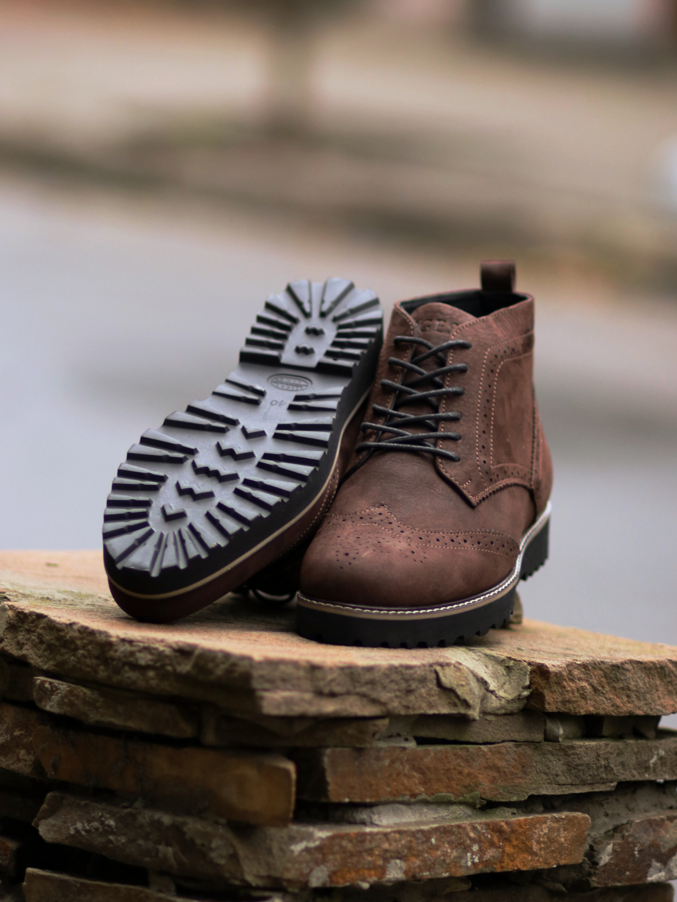 Ботинки Legessy модель CHESTER_CHOKO_B Фото