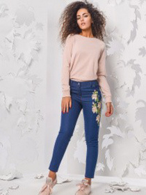 Скинни джинсы CARICA модель BR40872 Фото