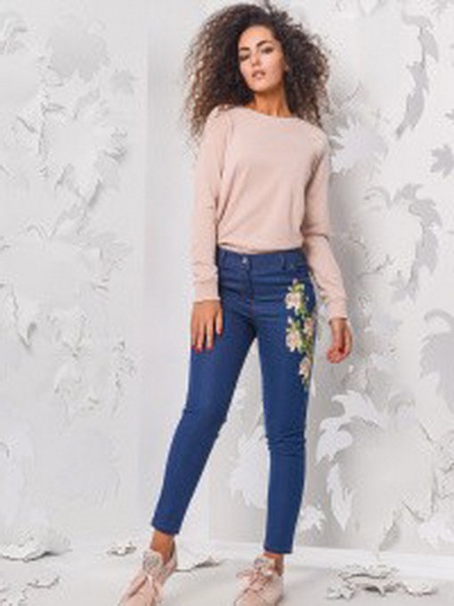 Скинни джинсы CARICA модель BR40872 Фото