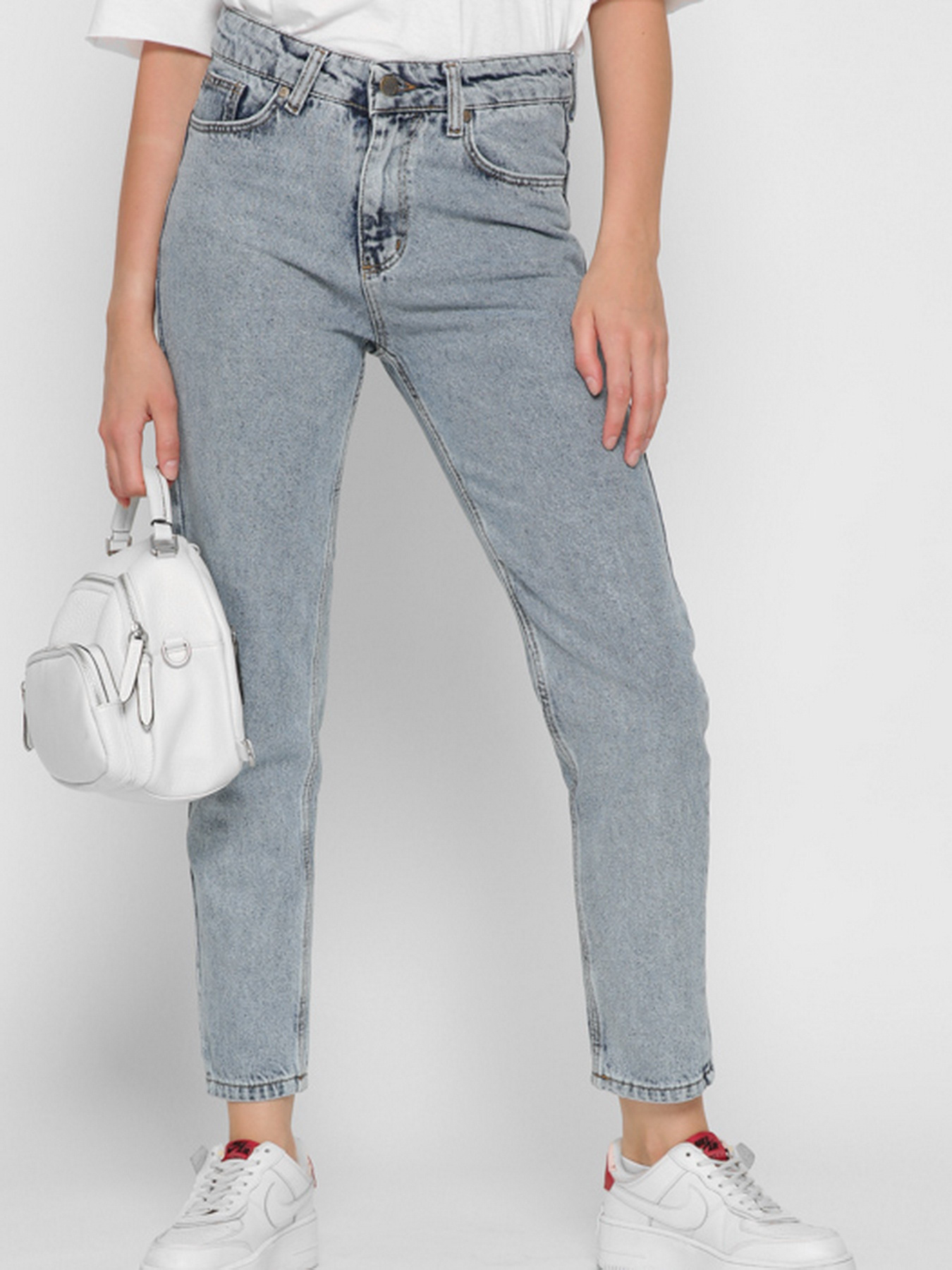 Джинси мом CARICA модель 320262 Фото