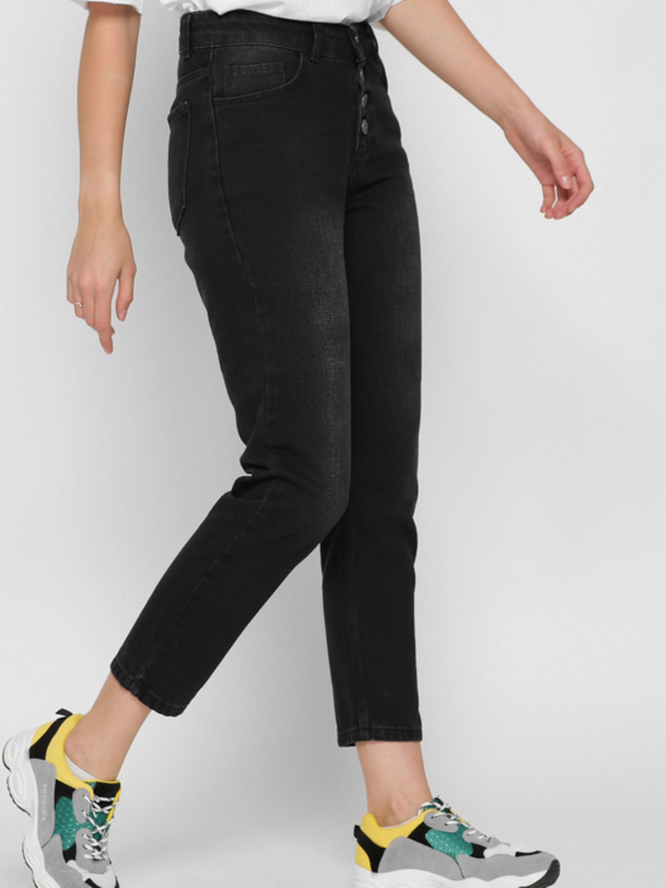 Джинсы мом CARICA модель 320218 Фото