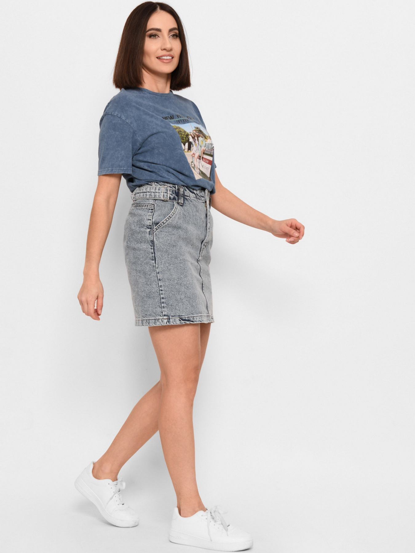 Джинсовая юбка CARICA модель 3186211 Фото