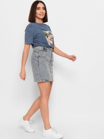 Джинсовая юбка CARICA модель 3186211 Фото
