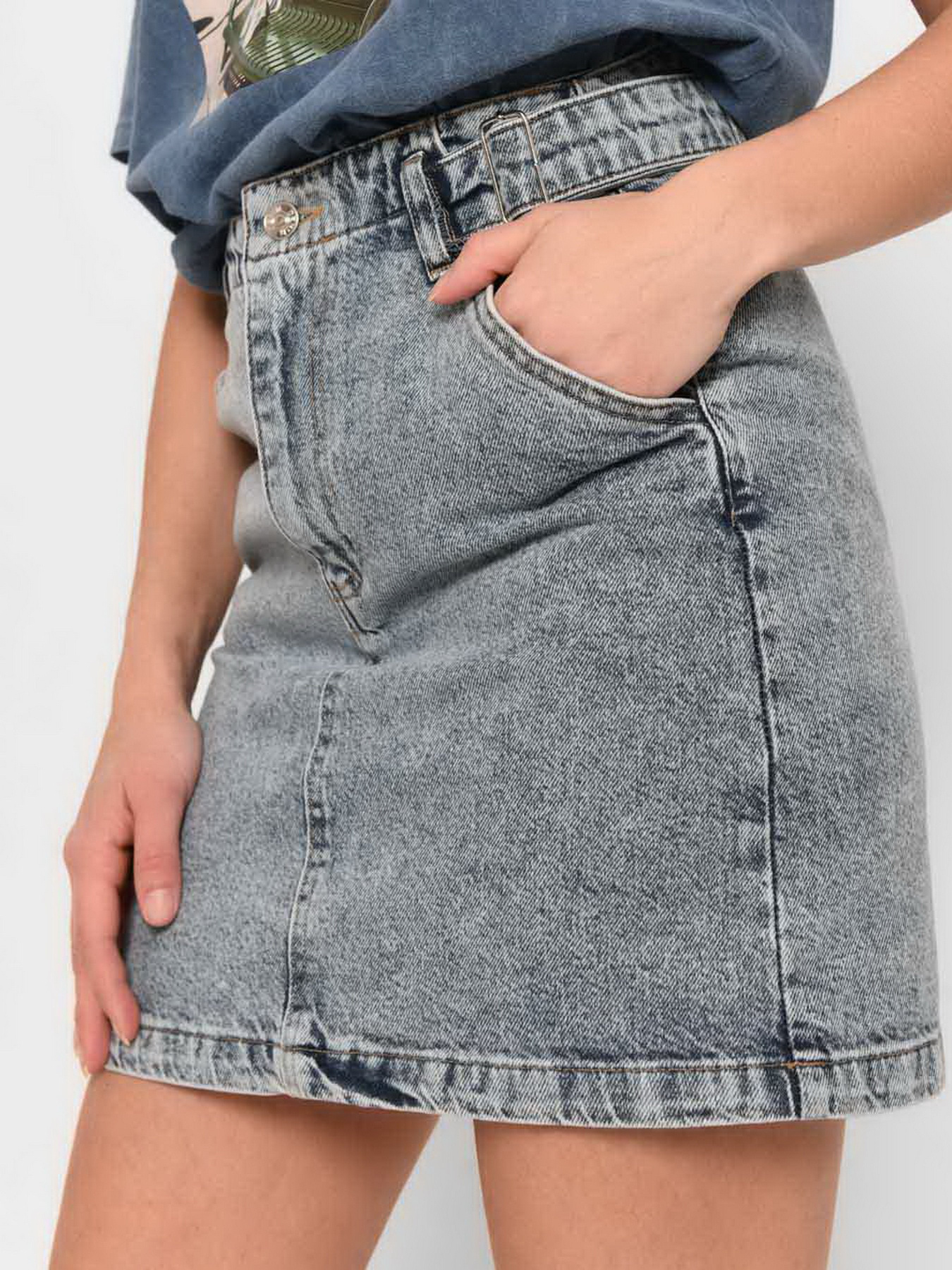 Джинсова спідниця CARICA модель 3186211 Фото