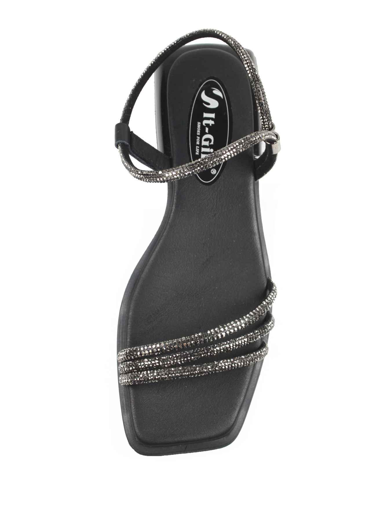 Сандалии It-girl модель 018-161-4black Фото