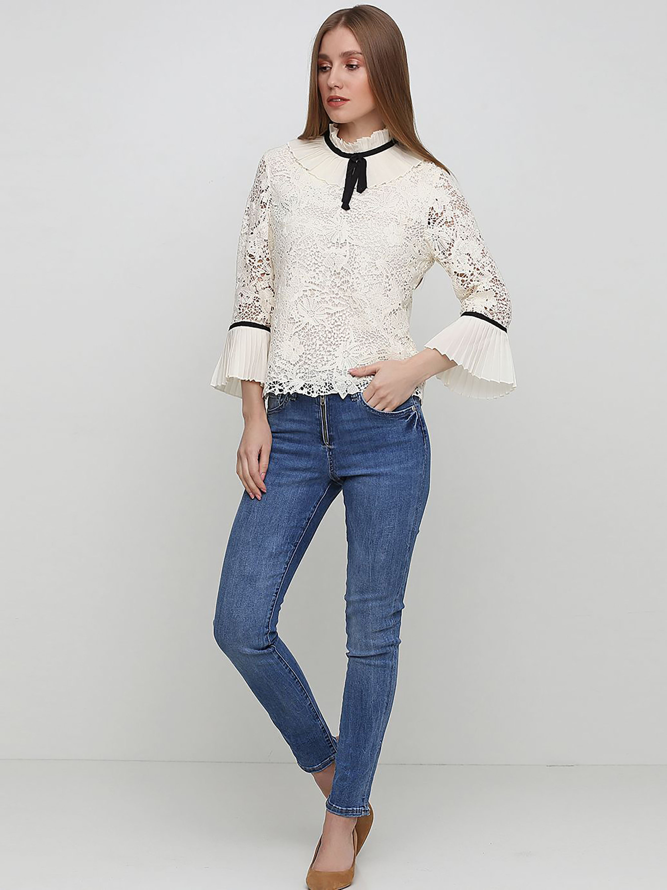 Зауженные джинсы H&M модель 67945 Фото