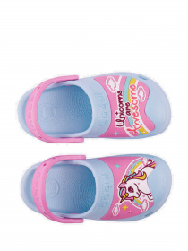 Сабо COQUI модель 9382CANDY_BLUE_DK.PINK_UNICORN Фото