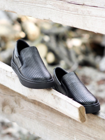 Слипоны Legessy модель CROSBY_BLACK Фото