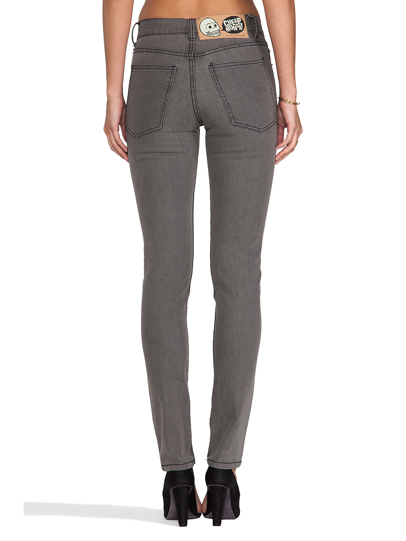 Зауженные джинсы Cheap Monday модель 47848 Фото