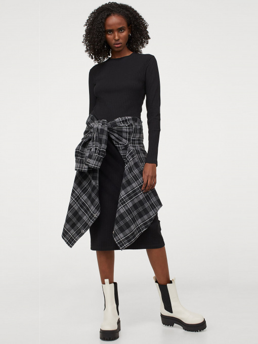 Сукня міді H&M модель 53146 Фото
