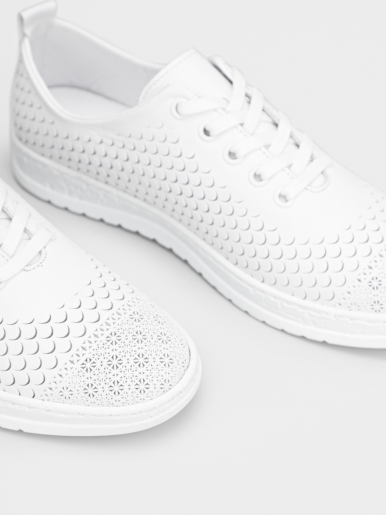 Кеды низкие It-girl модель 208-01-01-01white Фото