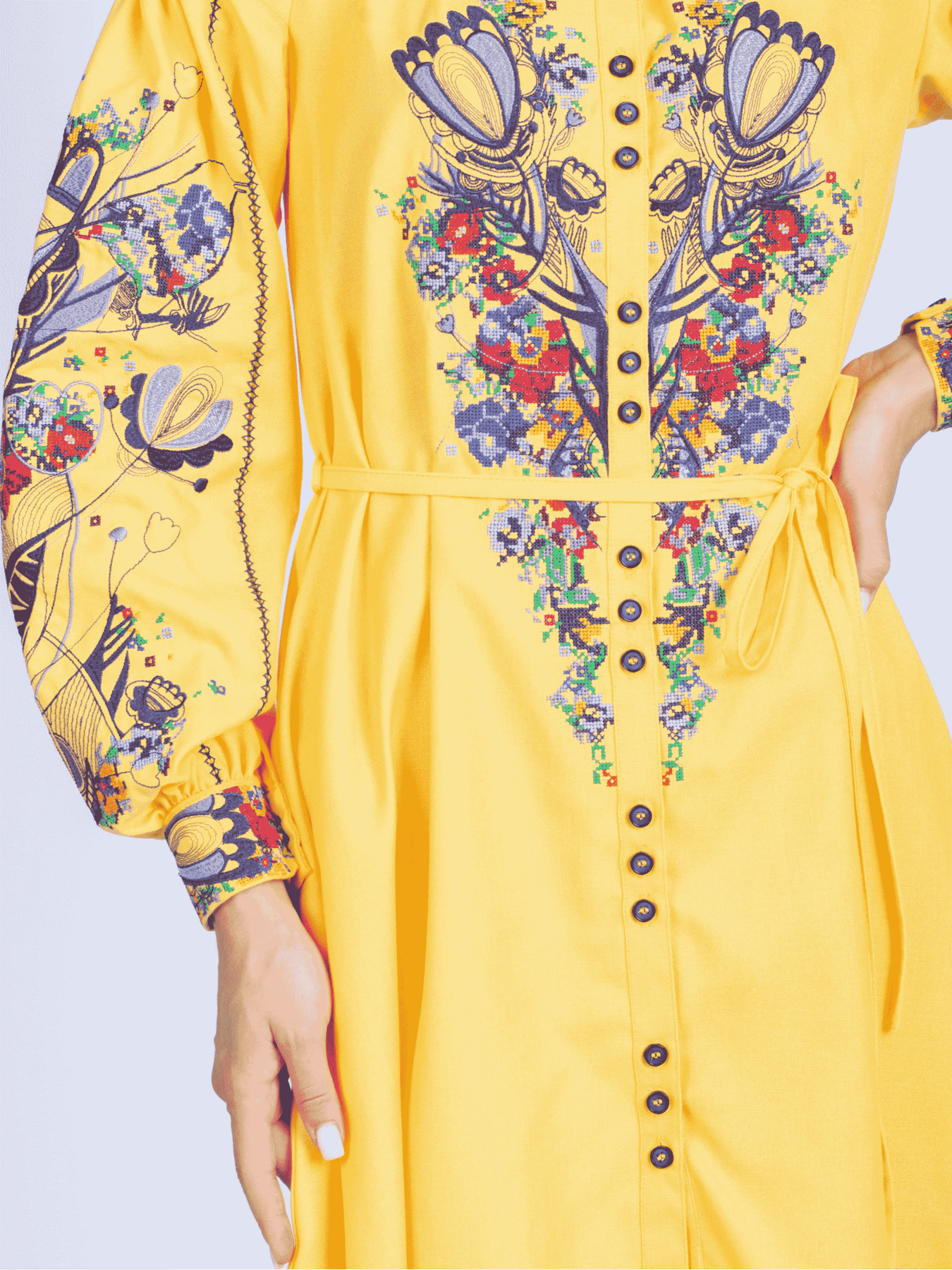 Вышитое платье Едельвіка модель 191-21-00 Фото