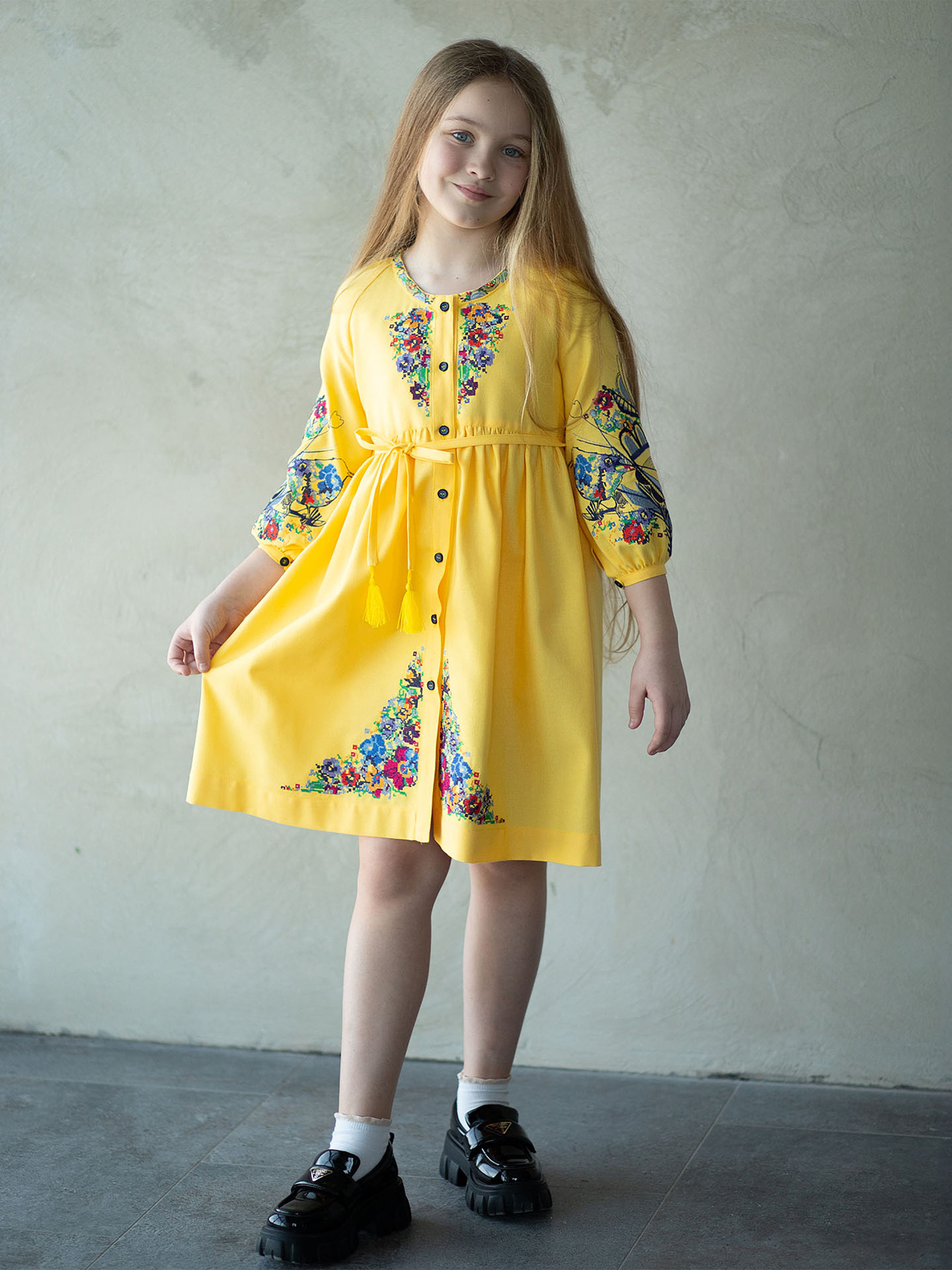 Вышитое платье Едельвіка модель 51-19-00 Фото