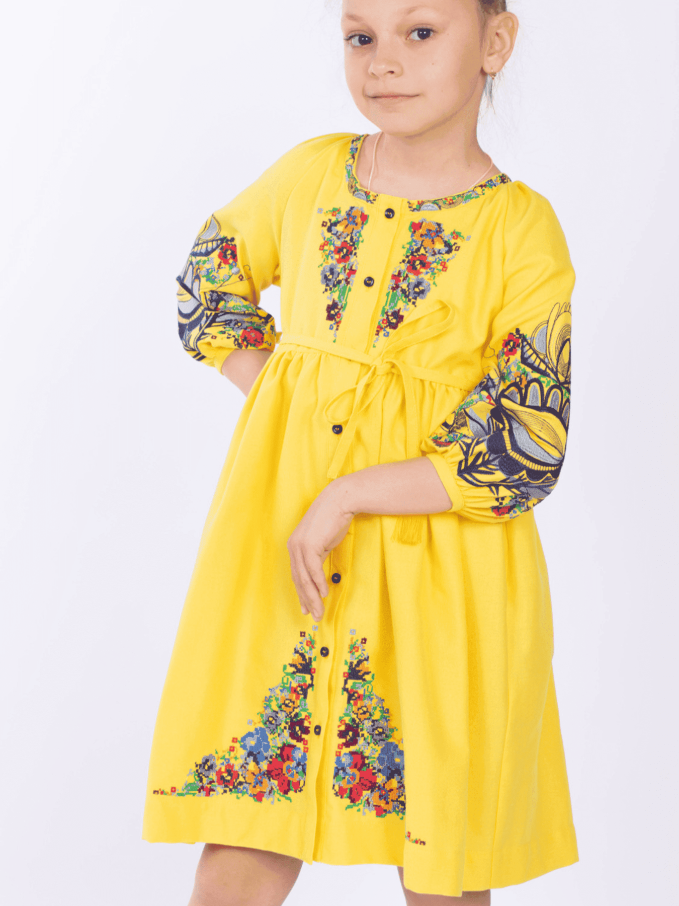 Вышитое платье Едельвіка модель 51-19-00 Фото