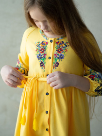 Вышитое платье Едельвіка модель 51-19-00 Фото