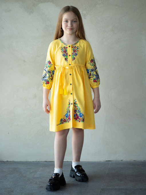 Вишита сукня Едельвіка Модель 51-19-00 Фото