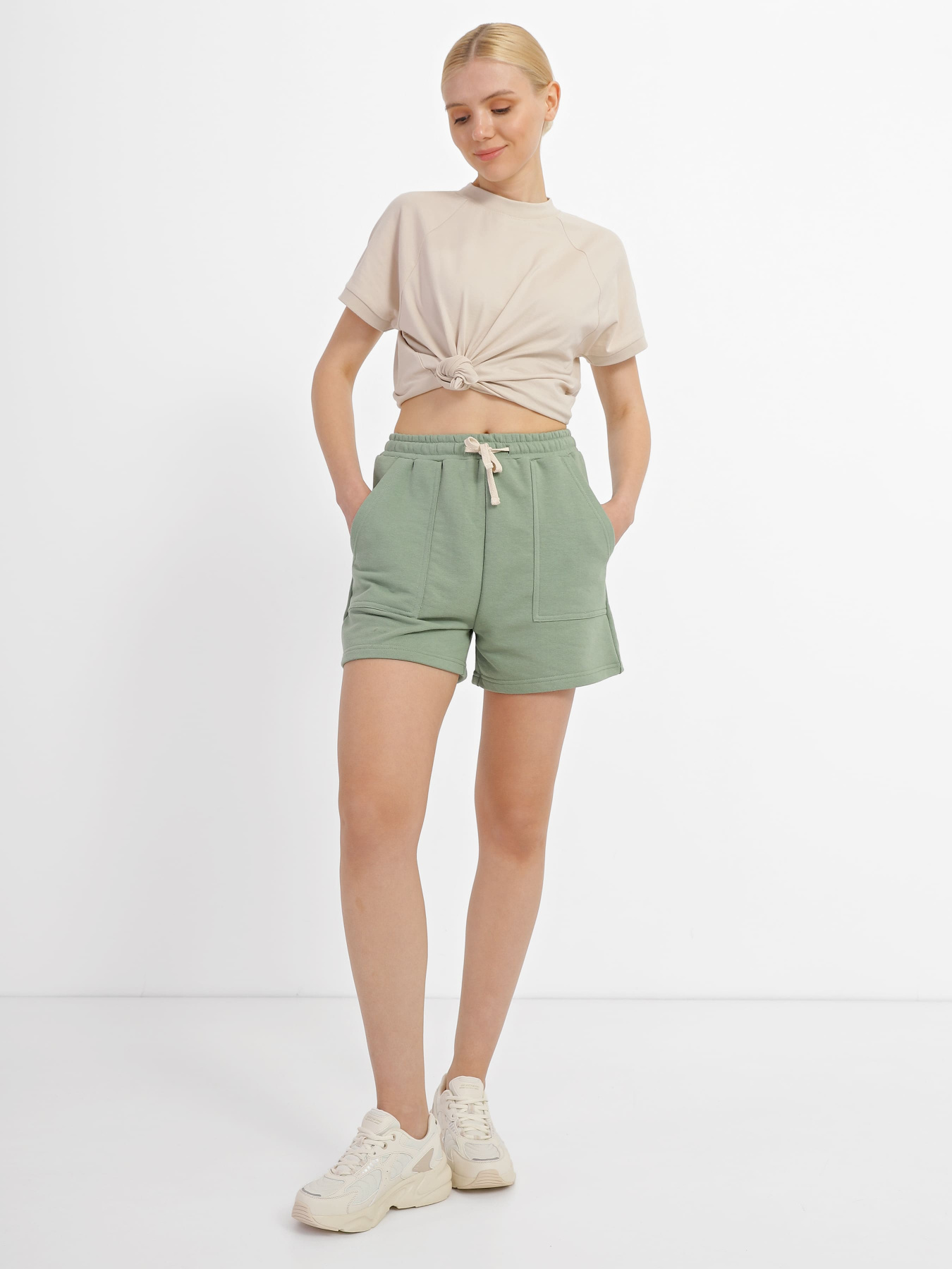 Повсякденні шорти Роза модель 211206_1 Фото