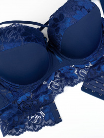 Бюстгальтер ISSA Plus модель BL2-624_darkblue Бюстгальтер ISSA Plus модель BL2-624_darkblue Фото