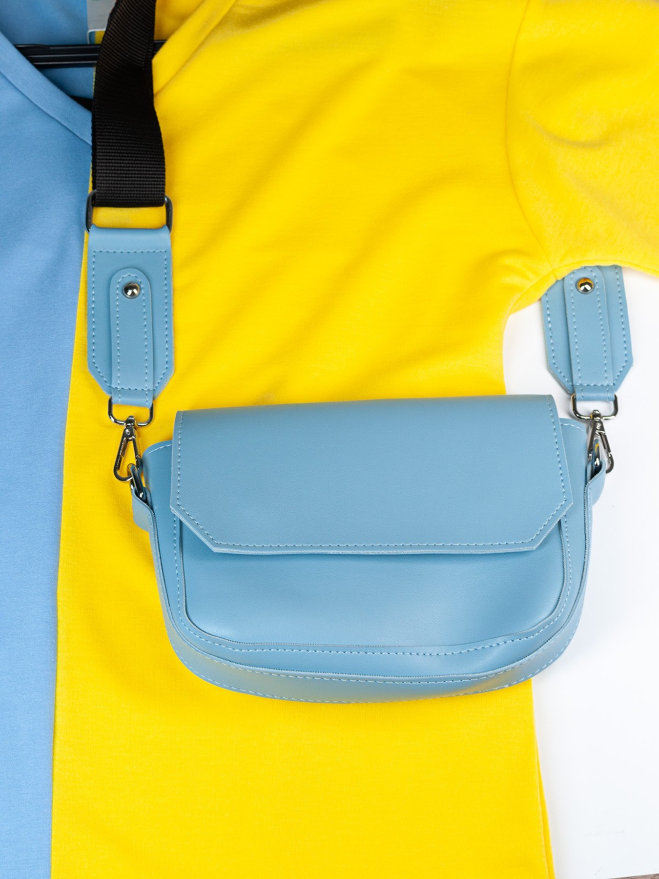 Крос-боді ISSA Plus модель SU3-138_blue Фото