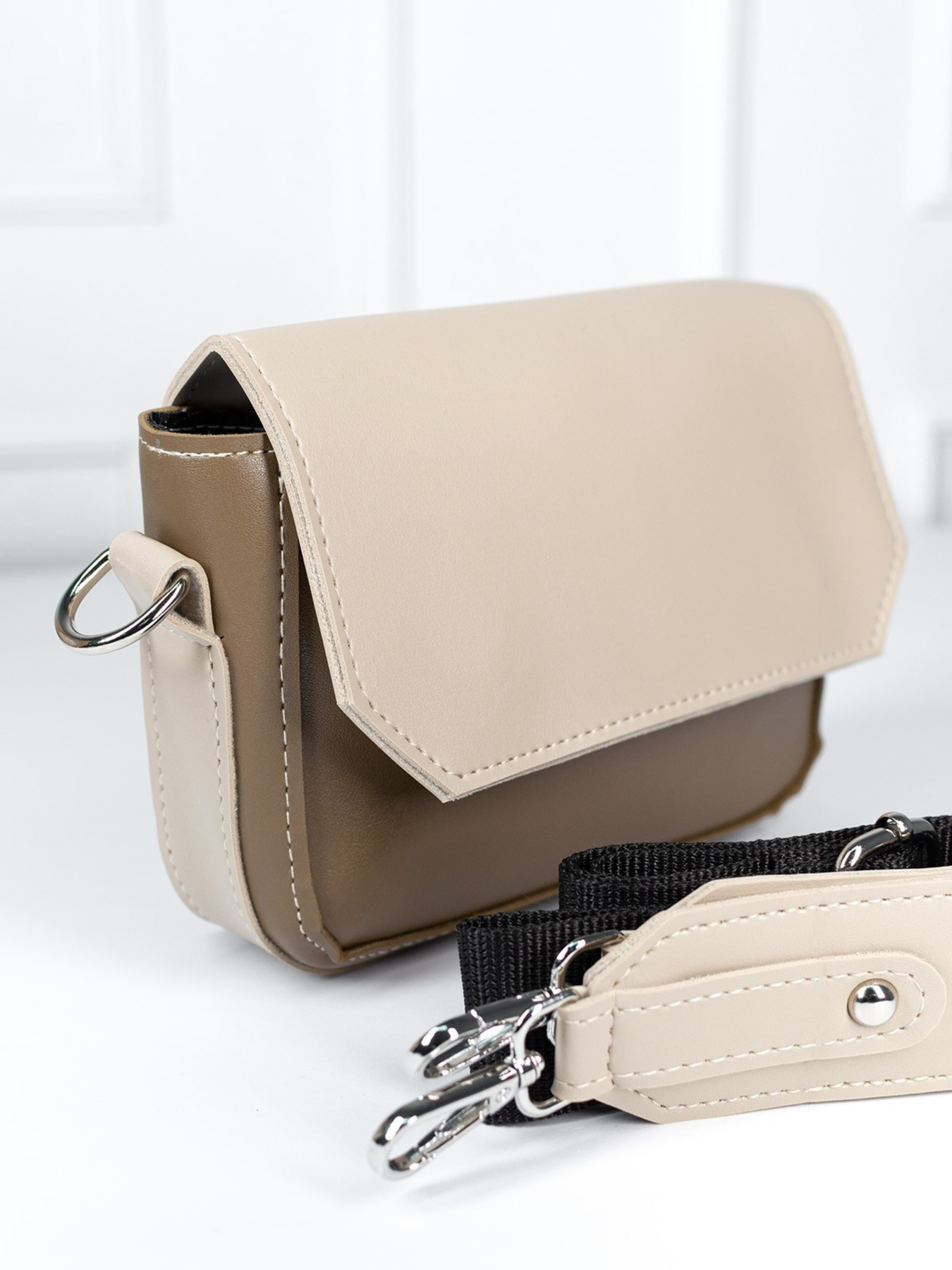 Кросс-боди ISSA Plus модель SU3-138_brownbeige Фото