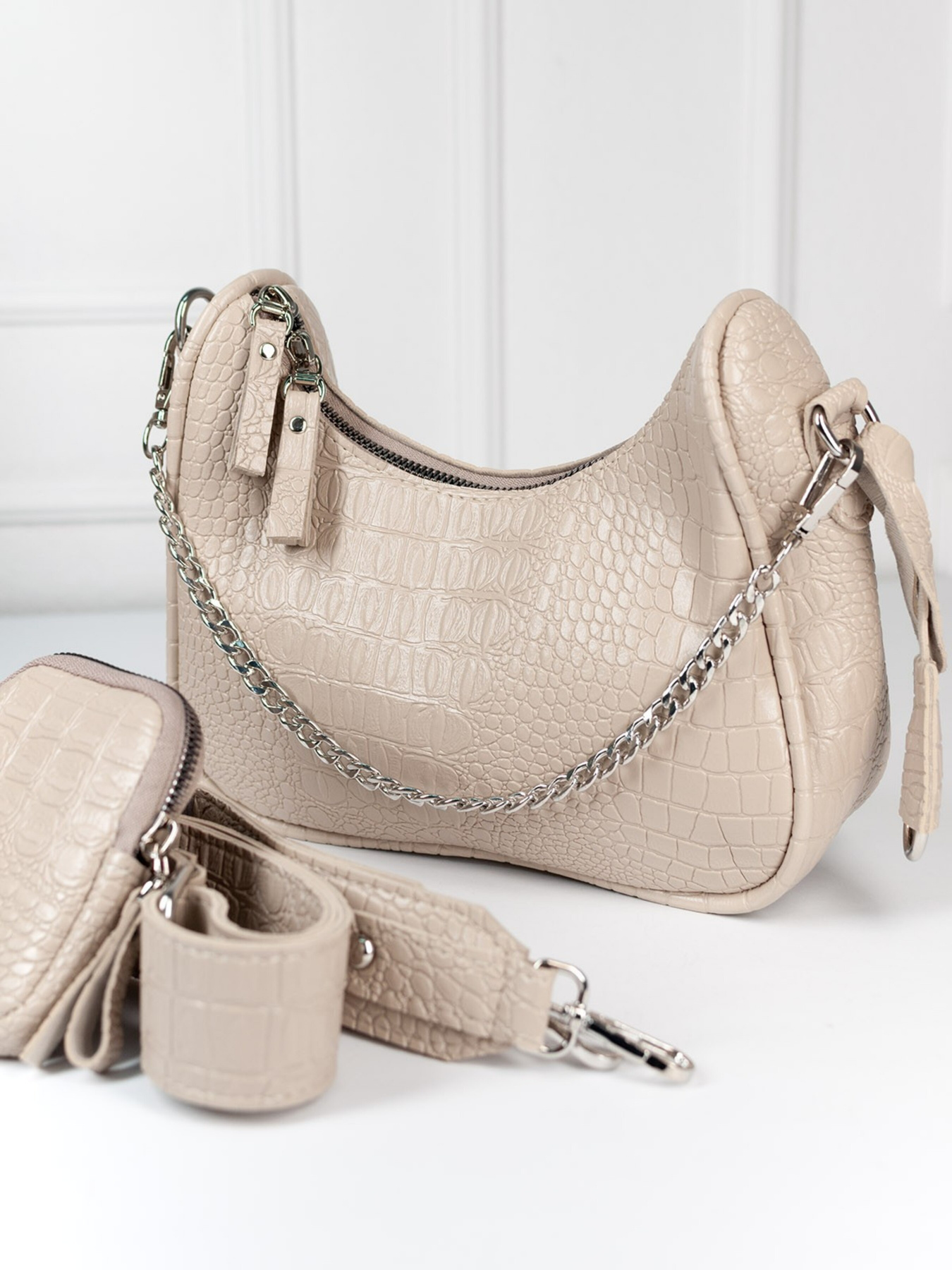 Сумка ISSA Plus модель SU3-183_beige Сумка ISSA Plus модель SU3-183_beige Фото