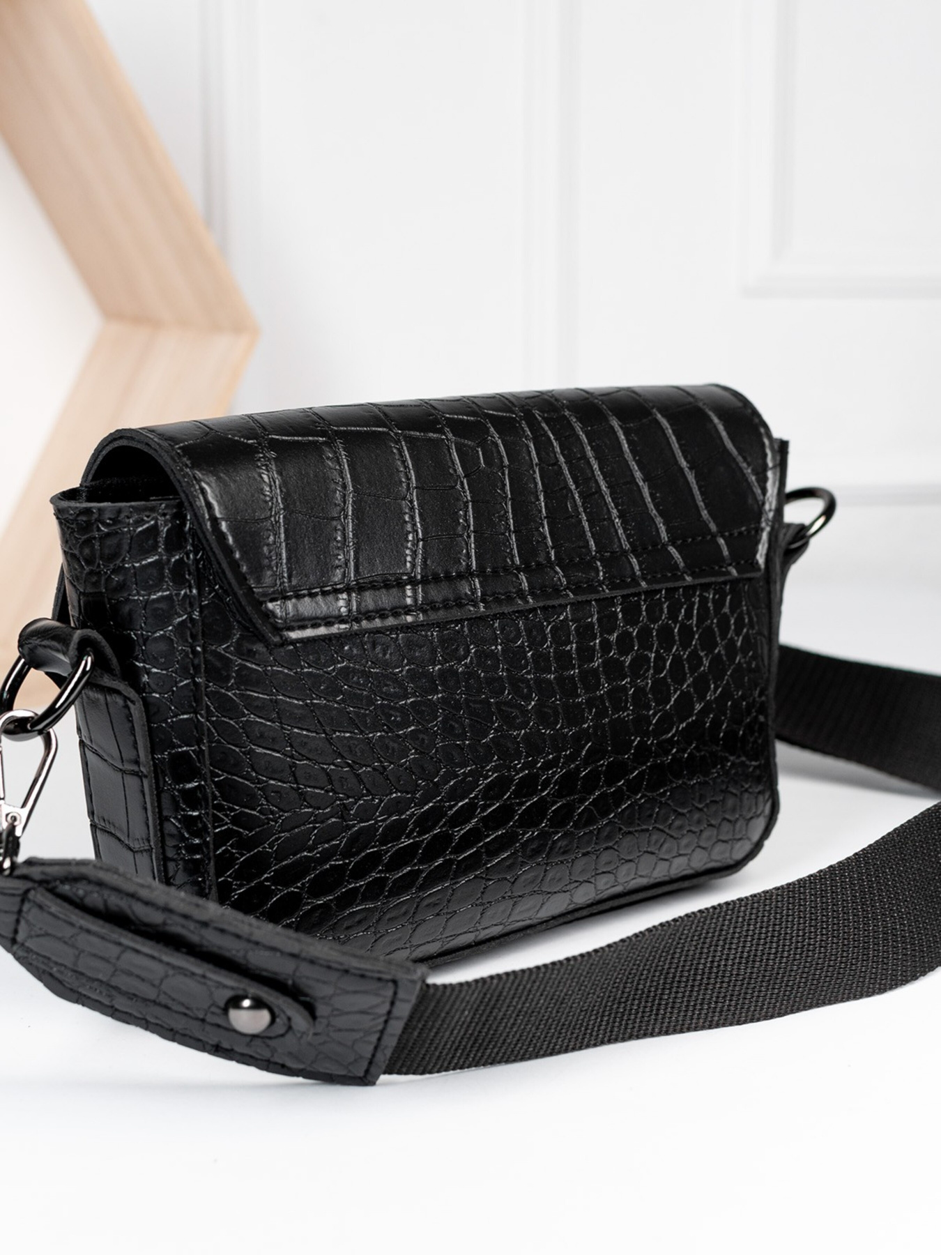 Кросс-боди ISSA Plus модель SU3-184_black Фото