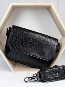 Кросс-боди ISSA Plus модель SU3-184_black Фото