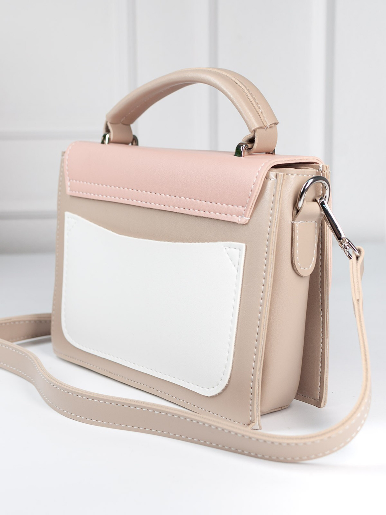 Сумка ISSA Plus модель SU3-185_beigewhite Фото