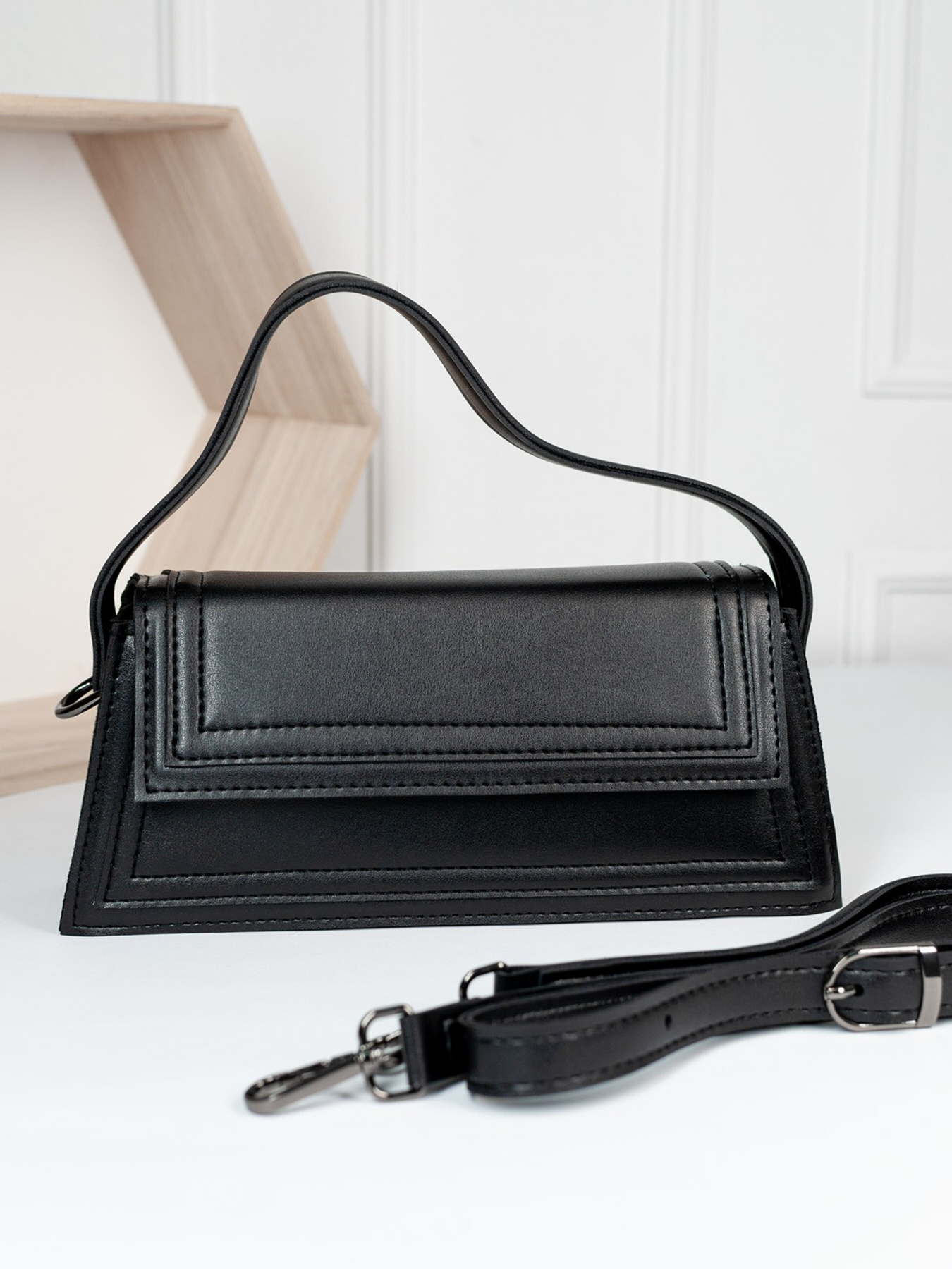 Сумка ISSA Plus модель SU3-186_black Фото