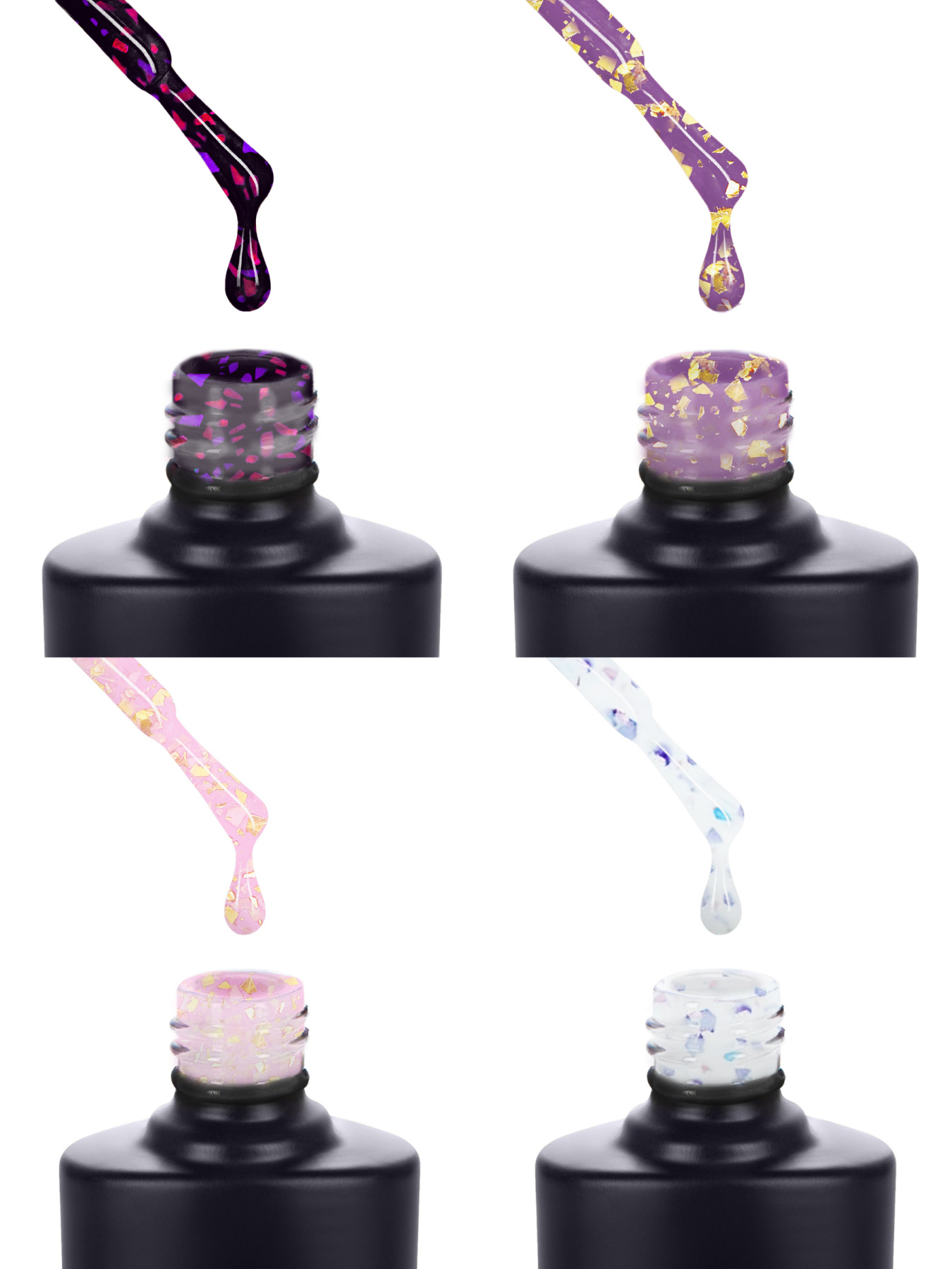 Набір 5 шт гель-лаки для нігтів Reglance модель 030083 Фото