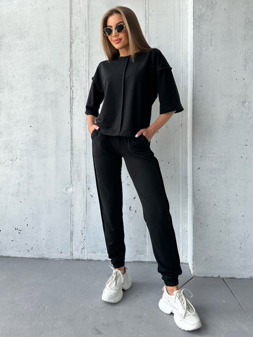 Спортивный костюм ISSA Plus модель 11970_black Фото